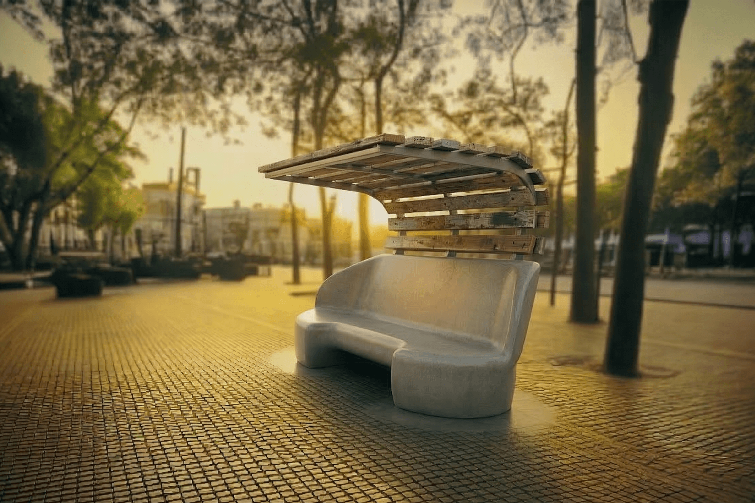 mouch render de banco propuesta experimental